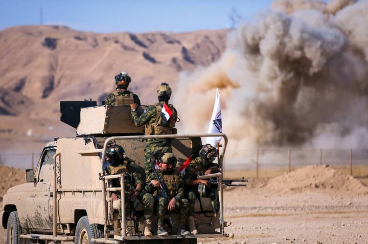 تصاویری از عملیات «صلاح الدین» حشد الشعبی عراق